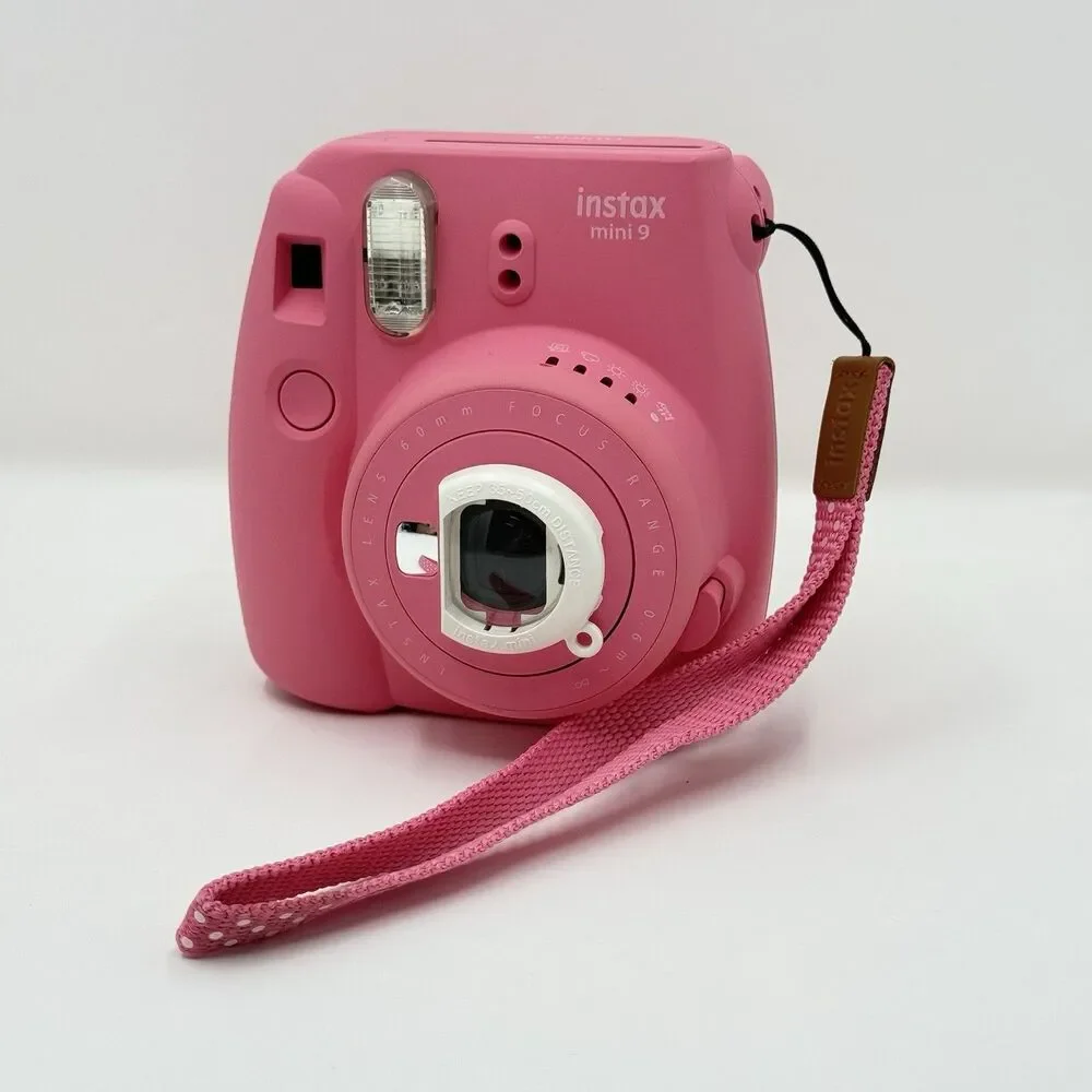 Fujifilm Instax Mini 9 Flamingo Pink Instant Camera Tested Box